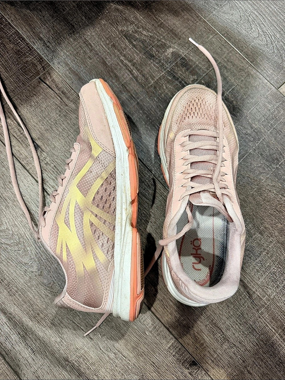 Ryka Women's Athletic Shoes in Pink & Orange